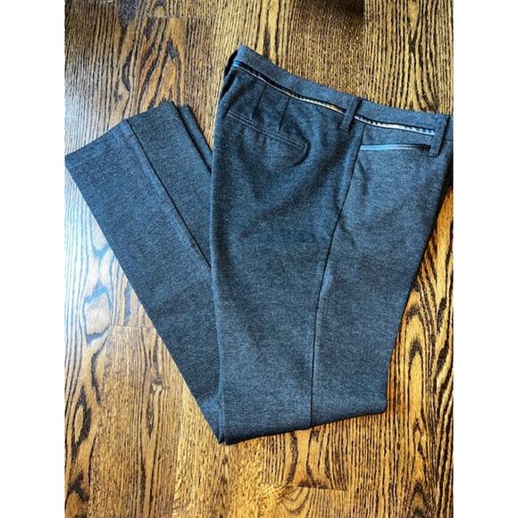 NYDJ Slim Trouser Ponte Pants Size 14 Charcoal Nip Tuck Technology Slimming - Picture 1 of 12